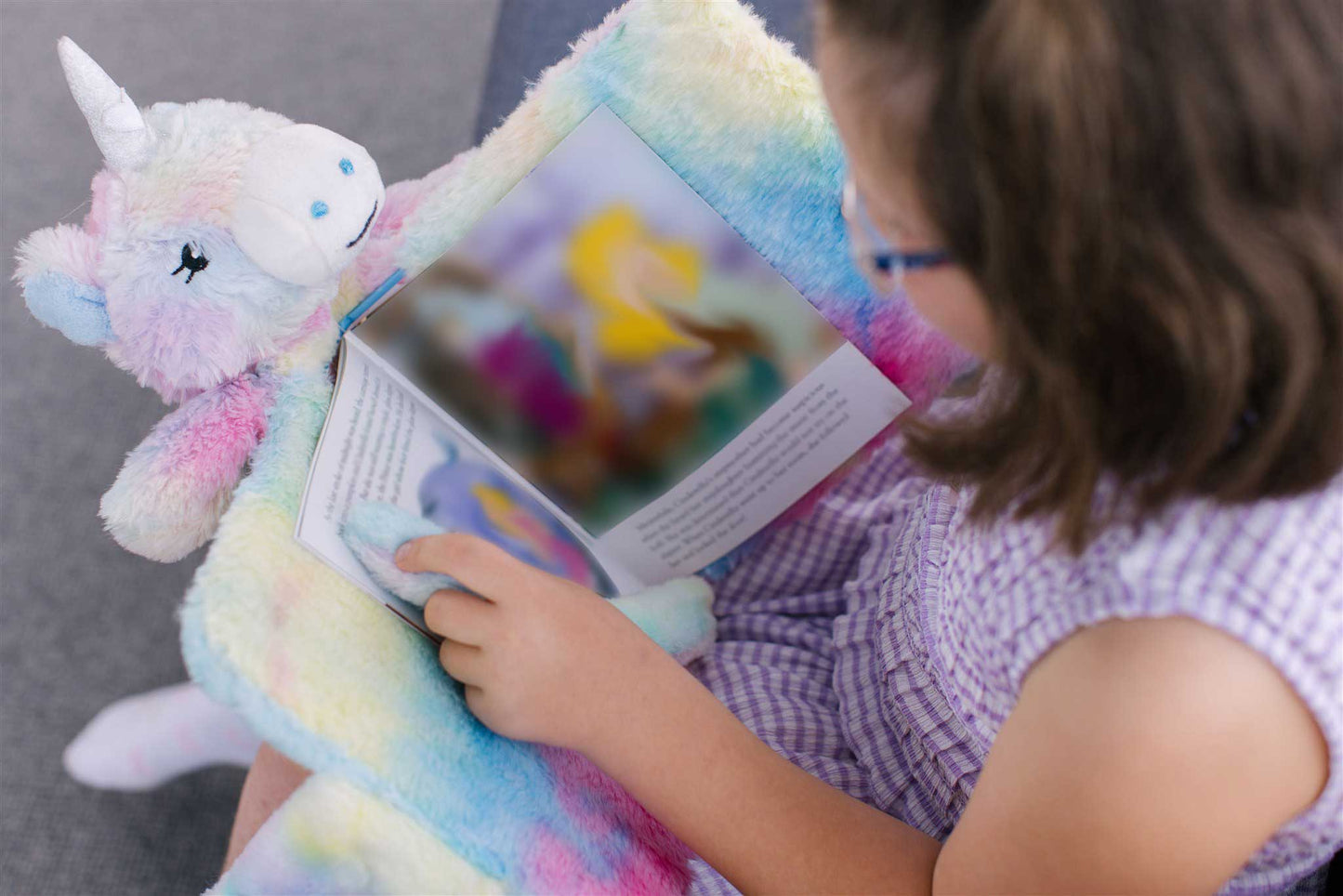 Oni the Caring Unicorn - Portable Reading Buddy