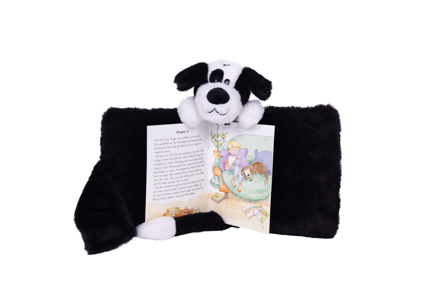 Monty the Rescue Dog - Portable Reading Buddy